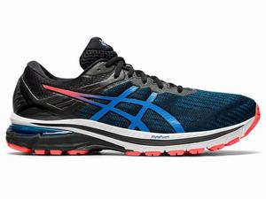 Asics GT-2000 9 (4E) Men's Running Shoes Black / Blue | GTZ504896