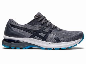 Asics GT-2000 9 KNIT Men's Running Shoes Blue | KXP087459