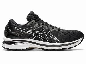 Asics GT-2000 9 Women's Running Shoes Black / White | PFE065937