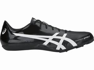 Asics Hyper Sprint 7 Women's Track & Field Shoes Black / White | MZQ048951