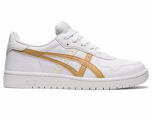 Asics JAPAN S Women's Sneakers White / Brown / Beige | YHJ403625