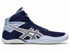 Asics MATFLEX 6 Men's Wrestling Shoes Navy / Brown | LBD902781