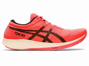 Asics METARACER TOKYO Women's Running Shoes Orange / Black / Red | UVO289746