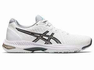 Asics NETBURNER BALLISTIC FF 2 Women's Volleyball Shoes Black / White | XVS428169