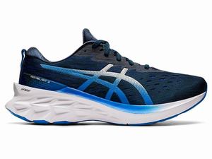 Asics NOVABLAST 2 Men's Running Shoes Blue / Silver | UDR675942