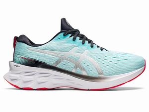 Asics NOVABLAST 2 Men's Running Shoes White / Blue | MBN082471