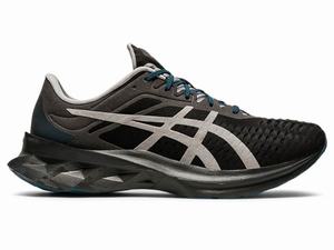 Asics NOVABLAST SPS Men's Sneakers Black | ZWJ405382