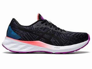 Asics ROADBLAST Women's Running Shoes Black / Purple | INX091278