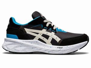 Asics TARTHER BLAST Women's Sneakers Black / Blue | WAO952617