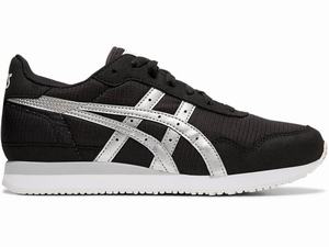 Asics TIGER RUNNER Women's Sneakers Black / Silver | RZT621859