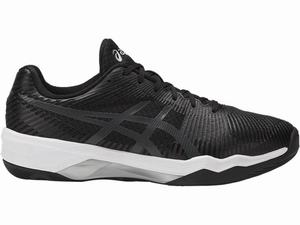 Asics Volley Elite FF Women's Volleyball Shoes Black / White / Dark Grey | ZNA652703