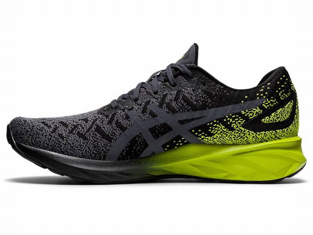 Asics DYNABLAST Men's Running Shoes Black / Light Green | BJV985361