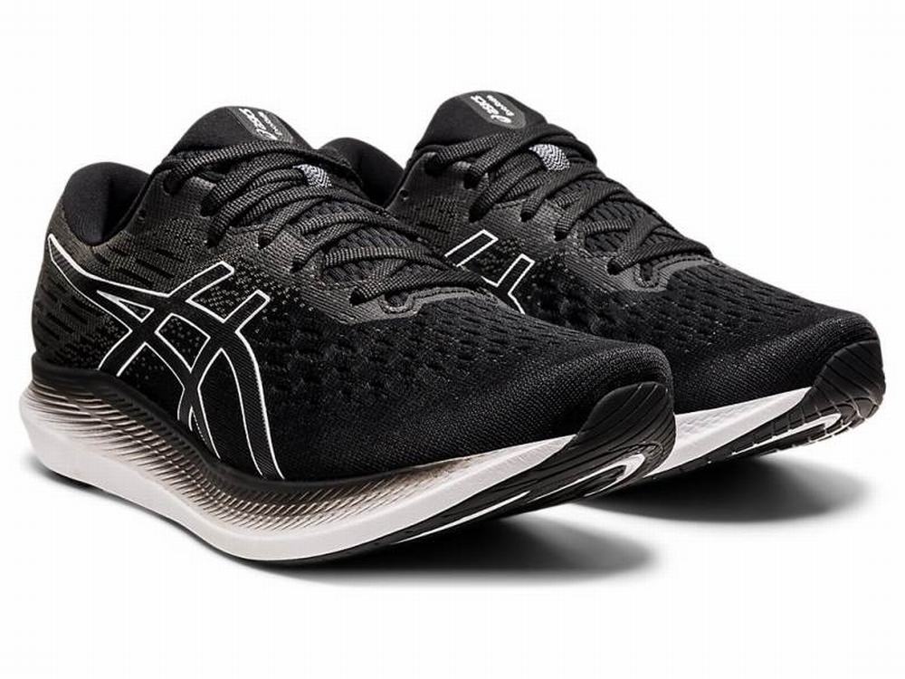 Asics EVORIDE 2 (2E) Men's Running Shoes Black / White | EZN980125