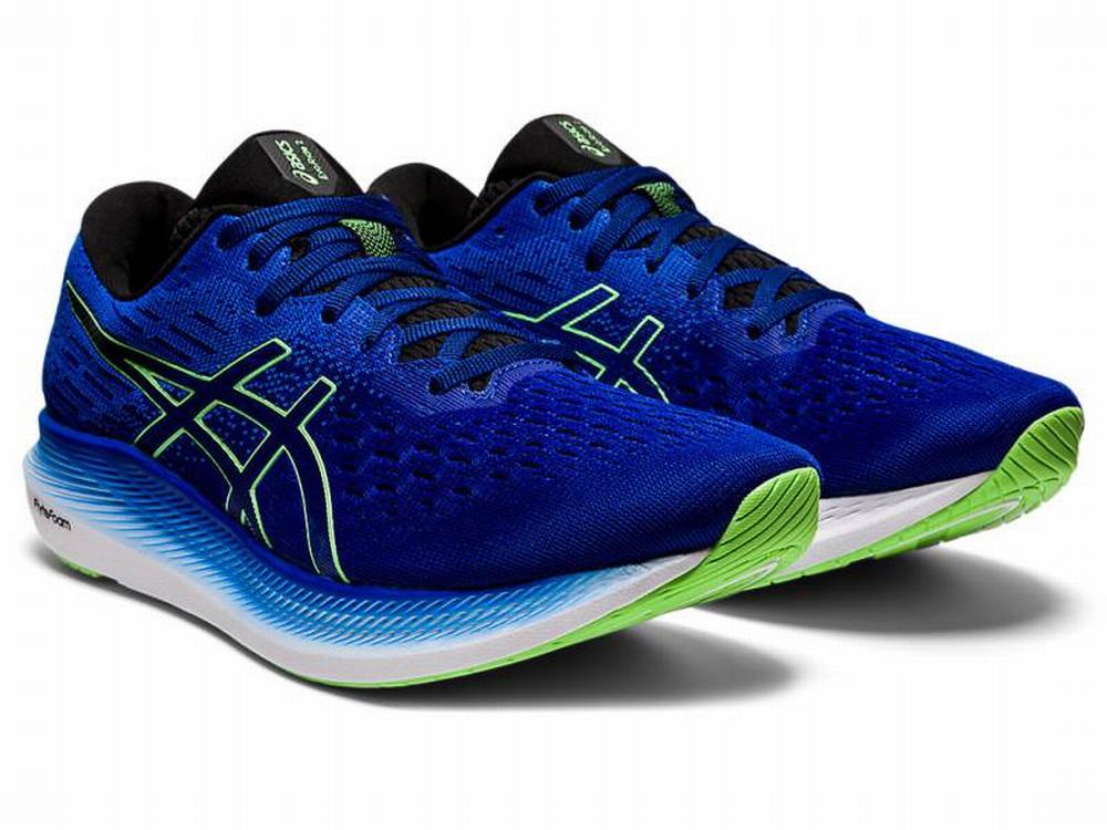 Asics EVORIDE 2 Men's Running Shoes Blue / Light Green | RFV324917