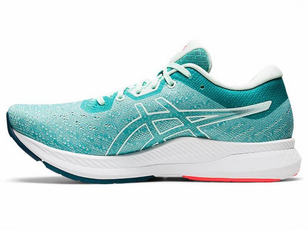 Asics EvoRide Women's Running Shoes Blue / Mint | HJO461378