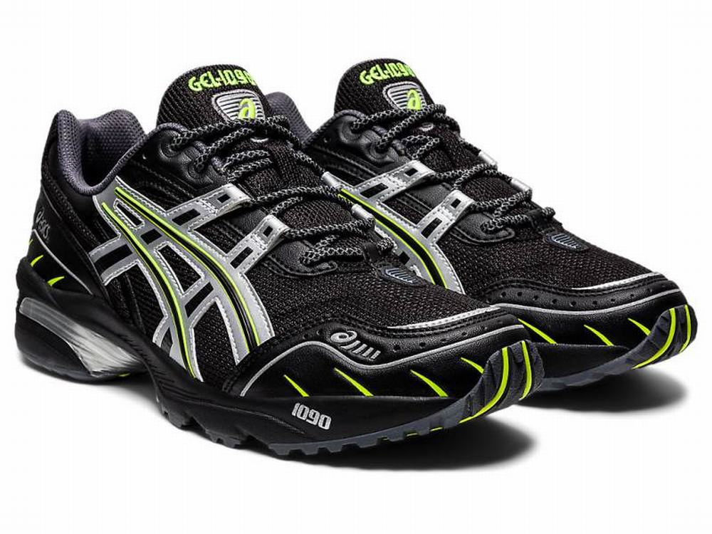 Asics GEL-1090 Men's Sneakers Black / Silver | SZR594203