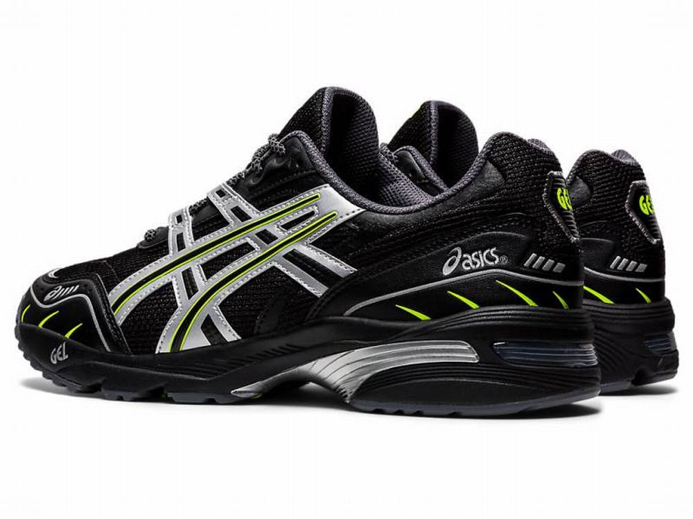 Asics GEL-1090 Men's Sneakers Black / Silver | SZR594203