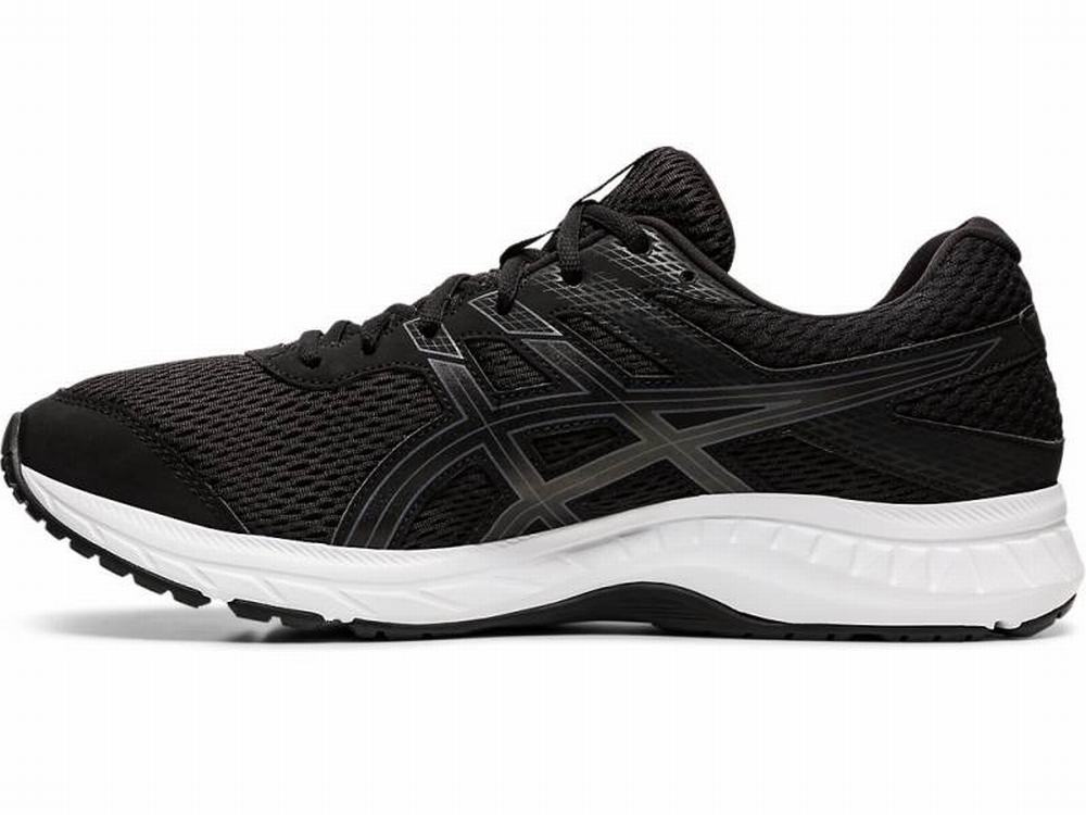 Asics GEL-CONTEND 6 Men's Running Shoes Black / Grey | FAQ840921