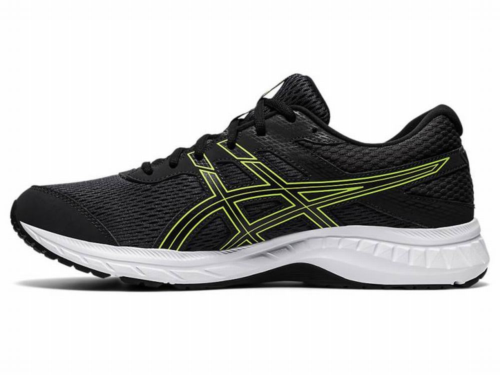 Asics GEL-CONTEND 6 Men's Running Shoes Grey / Light Green | KZQ137502