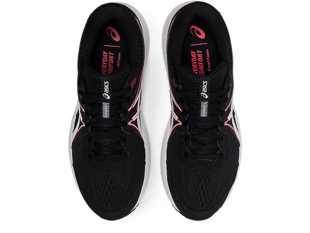 Asics GEL-CONTEND 7 Men's Running Shoes Black / Red | VIO015328