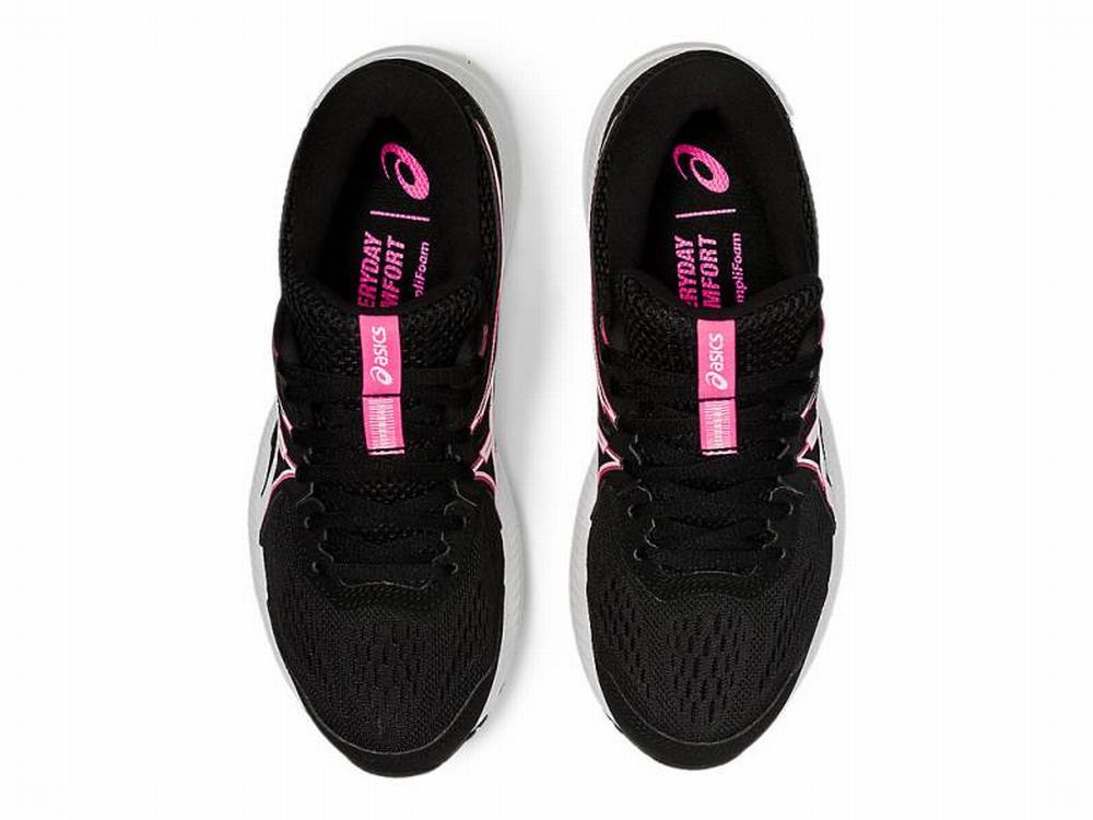 Asics GEL-CONTEND 7 Women's Running Shoes Black / Pink | EVG573486