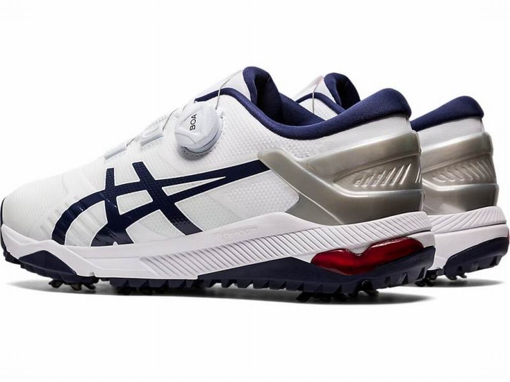 Asics GEL-COURSE DUO Boa Men's Golf Shoes Navy / White | OUT597814