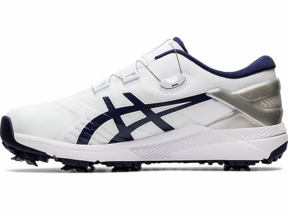 Asics GEL-COURSE DUO Boa Men's Golf Shoes Navy / White | OUT597814