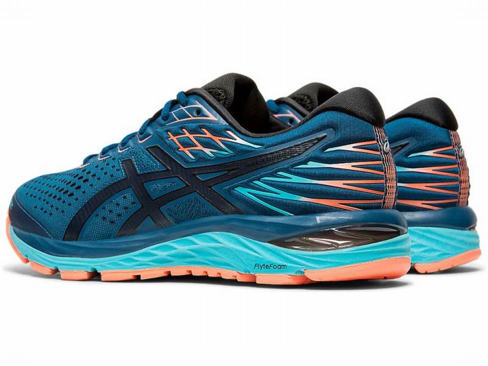 Asics GEL-CUMULUS 21 G-TX Women's Running Shoes Blue | OBD483209