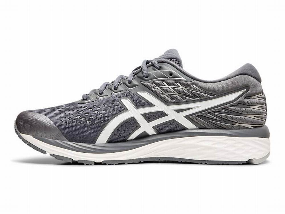 Asics GEL-CUMULUS 21 Men's Running Shoes White | UQG468015