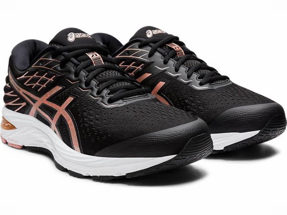 Asics GEL-CUMULUS 21 Men's Running Shoes Black / Rose / Gold | VFI643927