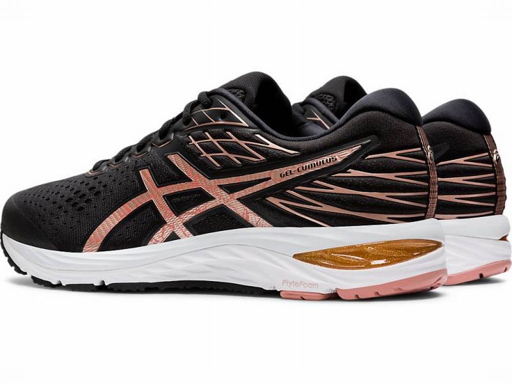 Asics GEL-CUMULUS 21 Men's Running Shoes Black / Rose / Gold | VFI643927