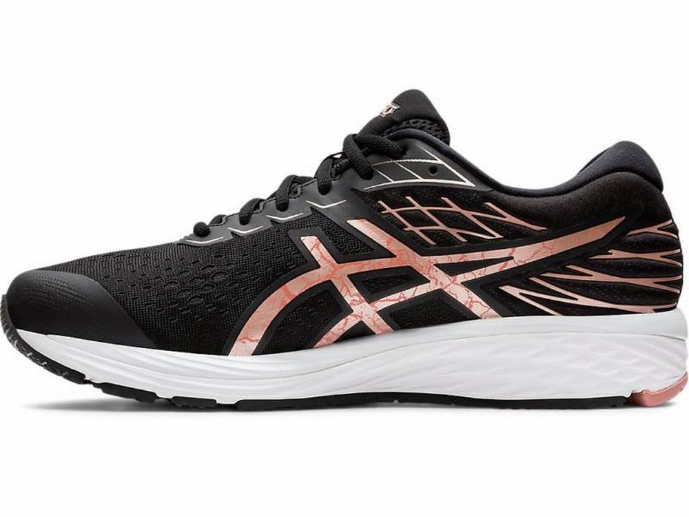 Asics GEL-CUMULUS 21 Men's Running Shoes Black / Rose / Gold | VFI643927