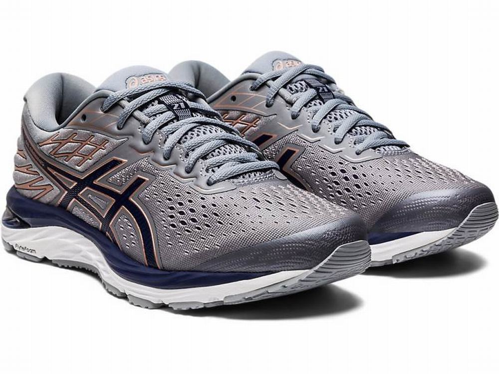 Asics GEL-CUMULUS 21 Women's Running Shoes Navy | BXZ028135