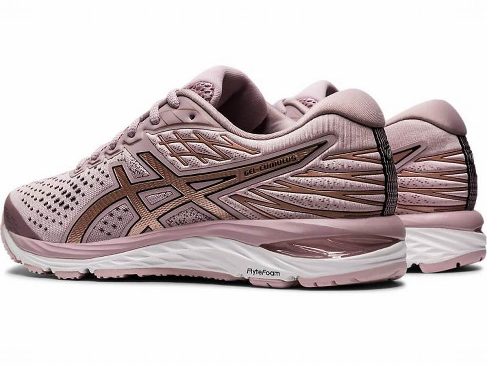 Asics GEL-CUMULUS 21 Women's Running Shoes Rose / Gold | FNO713628