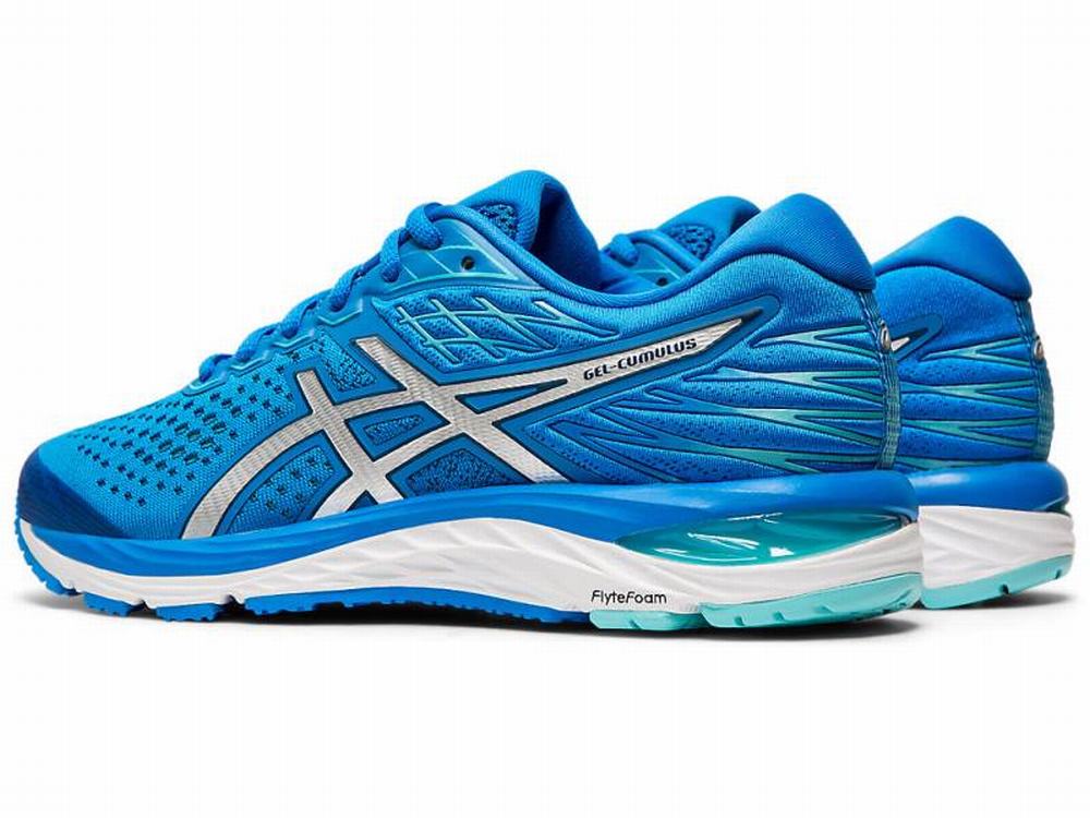 Asics GEL-CUMULUS 21 Women's Running Shoes Blue / Silver | LFJ510629