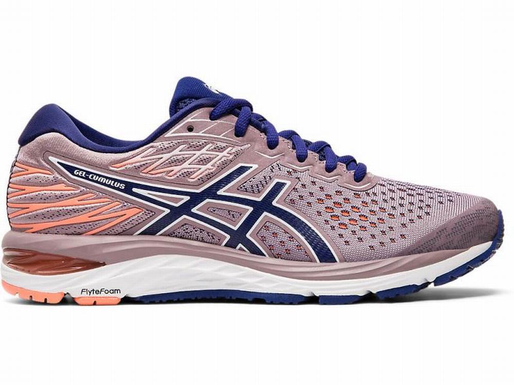 Asics GEL-CUMULUS 21 Women's Running Shoes Purple / Blue | SNJ258163