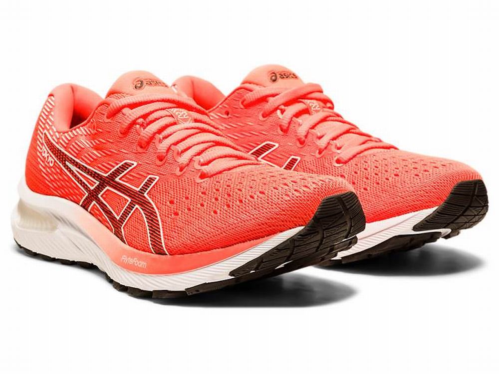 Asics GEL-CUMULUS 22 Women's Running Shoes Orange / Black / Red | CXJ689370