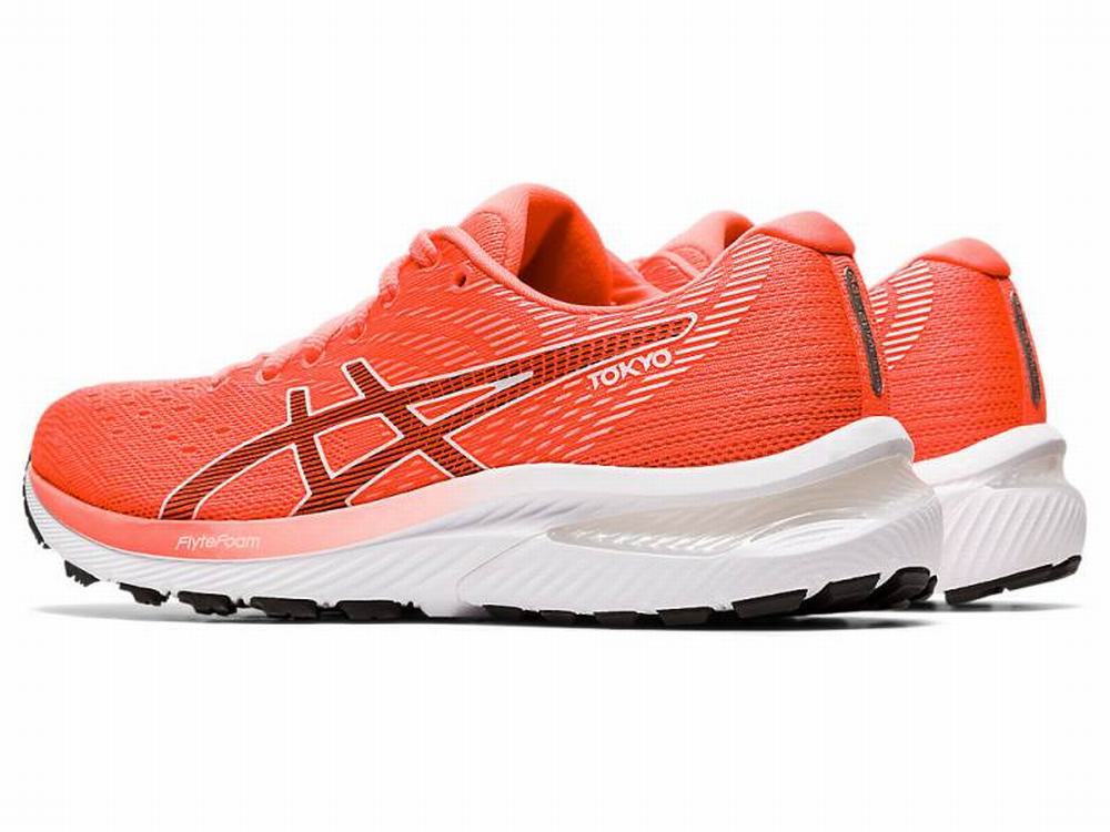 Asics GEL-CUMULUS 22 Women's Running Shoes Orange / Black / Red | CXJ689370