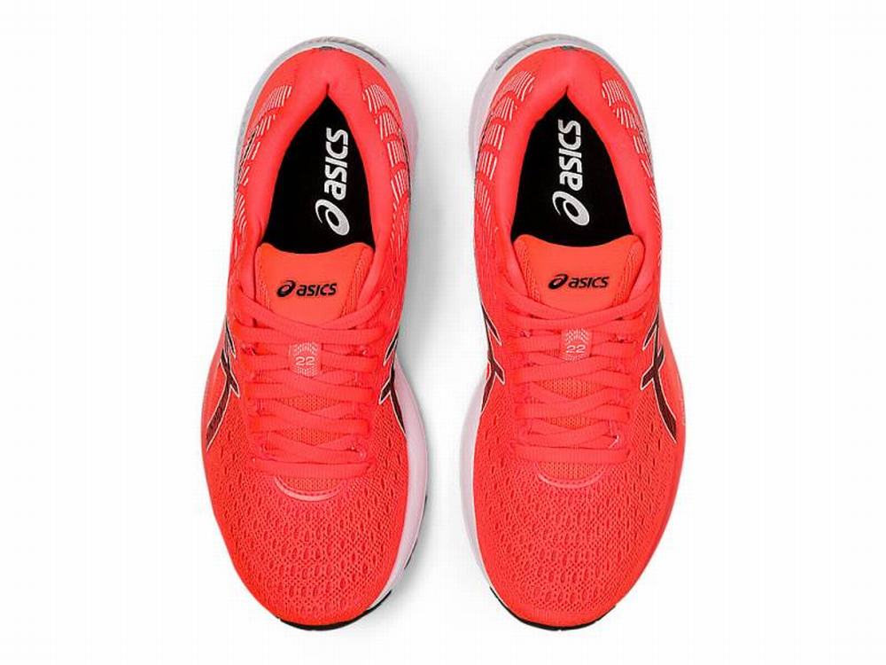 Asics GEL-CUMULUS 22 Women's Running Shoes Orange / Black / Red | CXJ689370