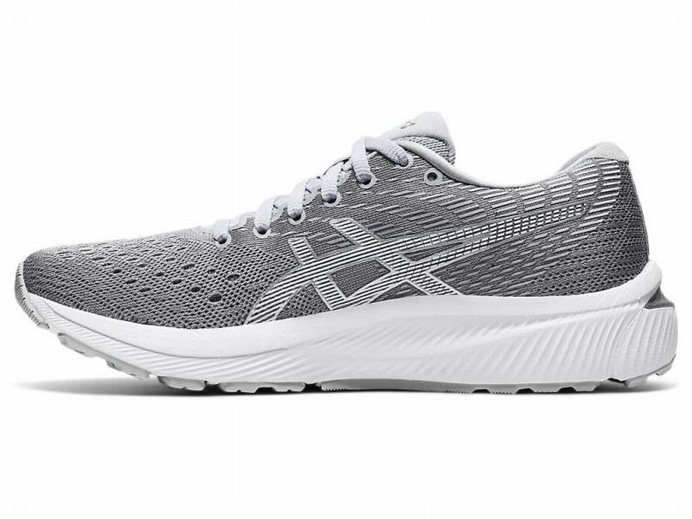 Asics GEL-CUMULUS 22 Women's Running Shoes White / Grey | IUV807352