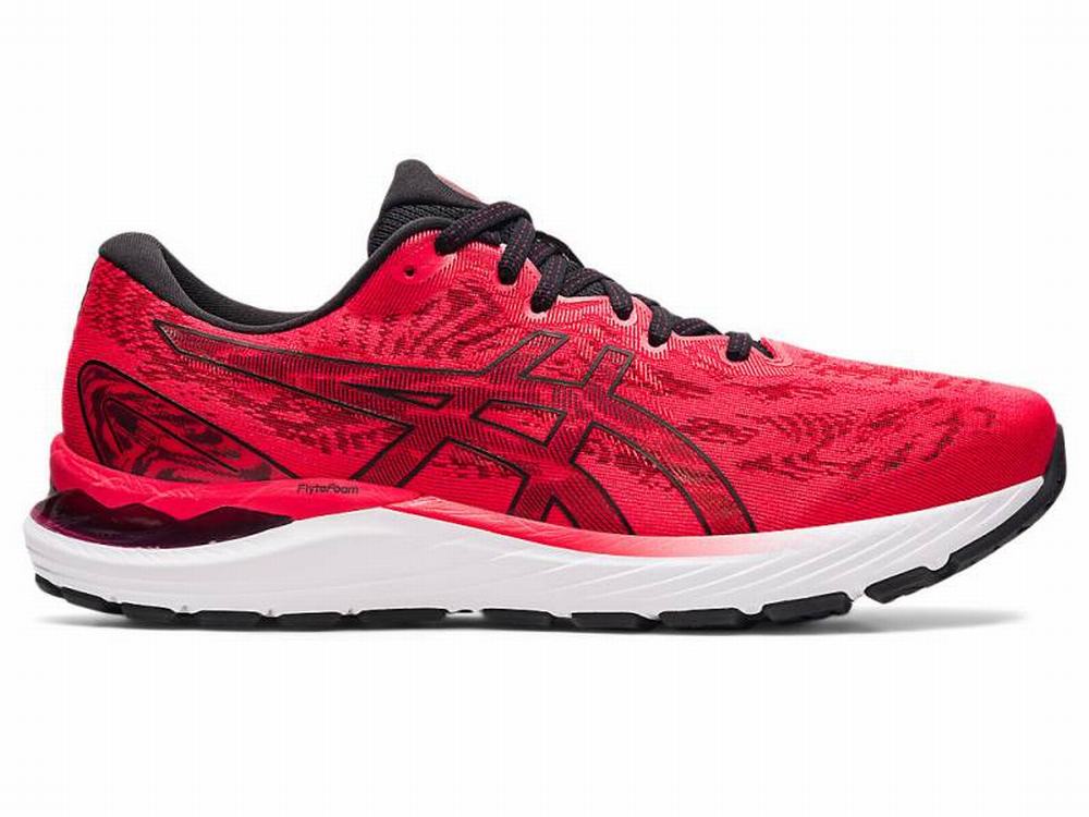 Asics GEL-CUMULUS 23 Men's Running Shoes Black / Red | ZHE176942