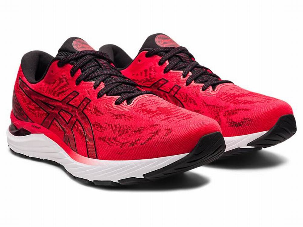 Asics GEL-CUMULUS 23 Men's Running Shoes Black / Red | ZHE176942