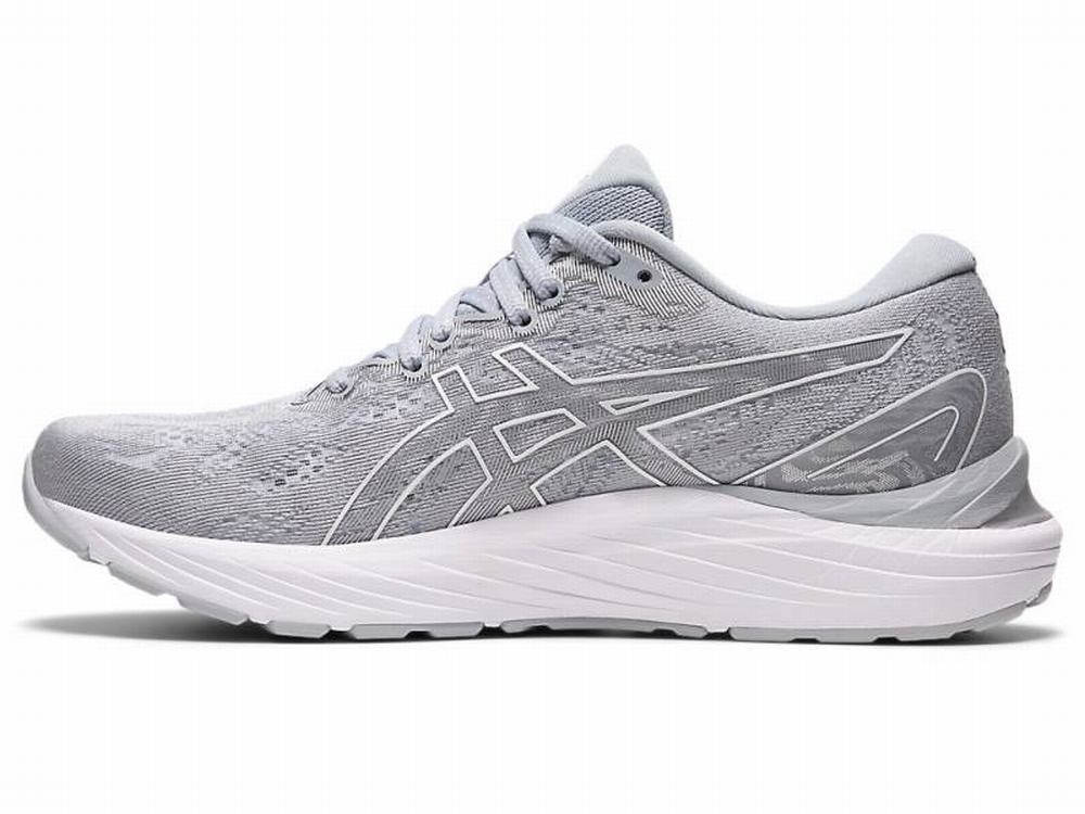 Asics GEL-CUMULUS 23 Women's Running Shoes White / Grey | EDJ429135