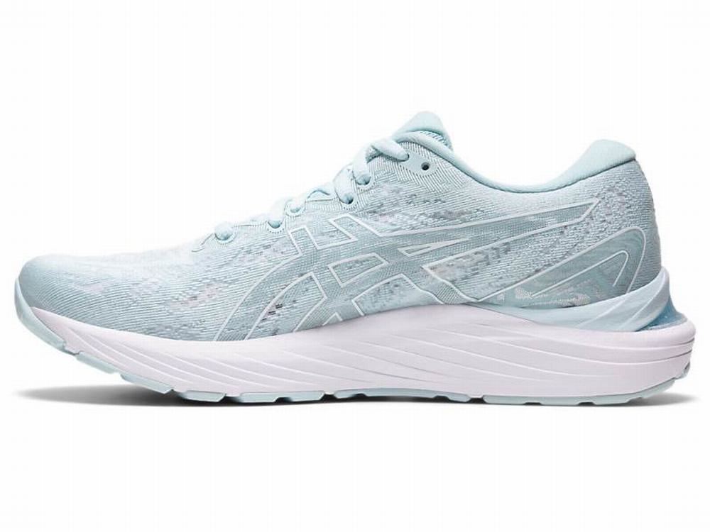 Asics GEL-CUMULUS 23 Women's Running Shoes Light Turquoise / White | MAU897204