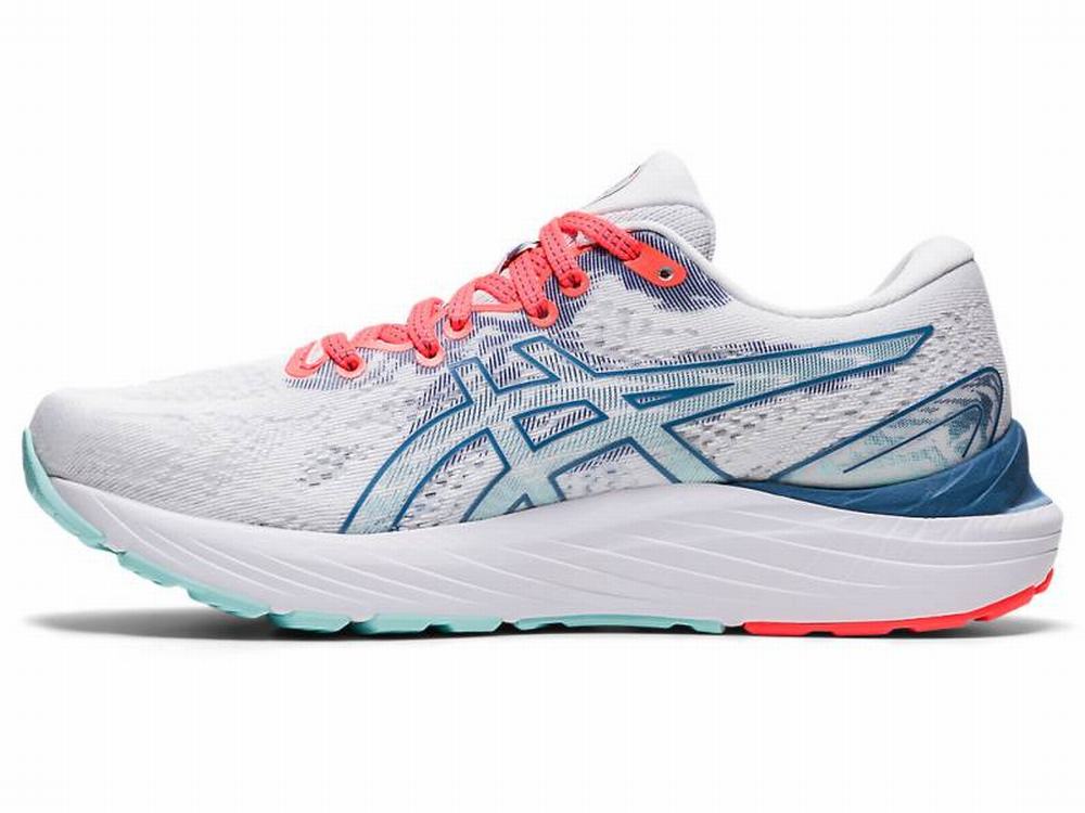 Asics GEL-CUMULUS 23 Women's Running Shoes White / Grey | MLC492015