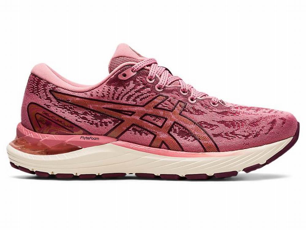 Asics GEL-CUMULUS 23 Women\'s Running Shoes Deep Rose | SKV209364