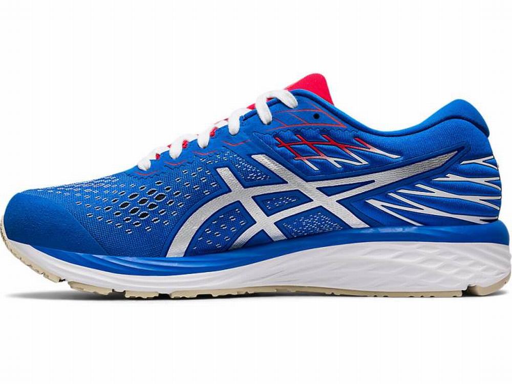 Asics GEL-Cumulus 21 Retro Tokyo Men's Running Shoes White / Blue | LGU592163