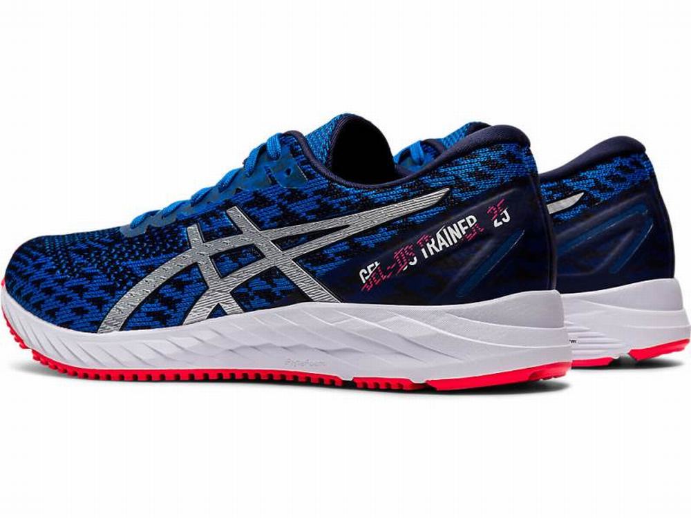 Asics GEL-DS TRAINER 25 Women's Running Shoes Blue / Silver | ZAD129563