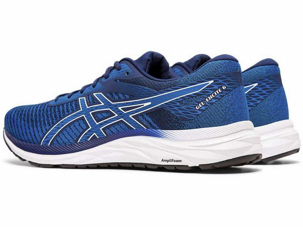 Asics GEL-EXCITE 6 Twist Men's Running Shoes Blue / White | KBR451986