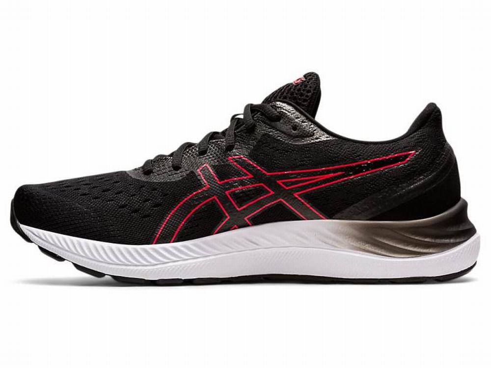 Asics GEL-EXCITE 8 (4E) Men's Running Shoes Black / Red | NZL946375